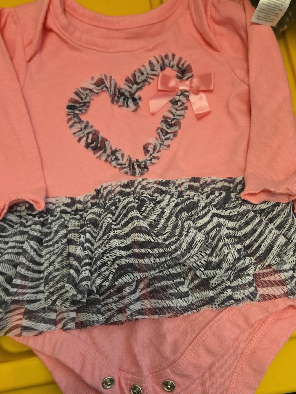 Onepiece tutu style bodysuit